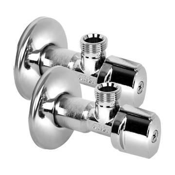 Arco - Válvula angular ARCO A-80, 2 unidades, cromo brillante