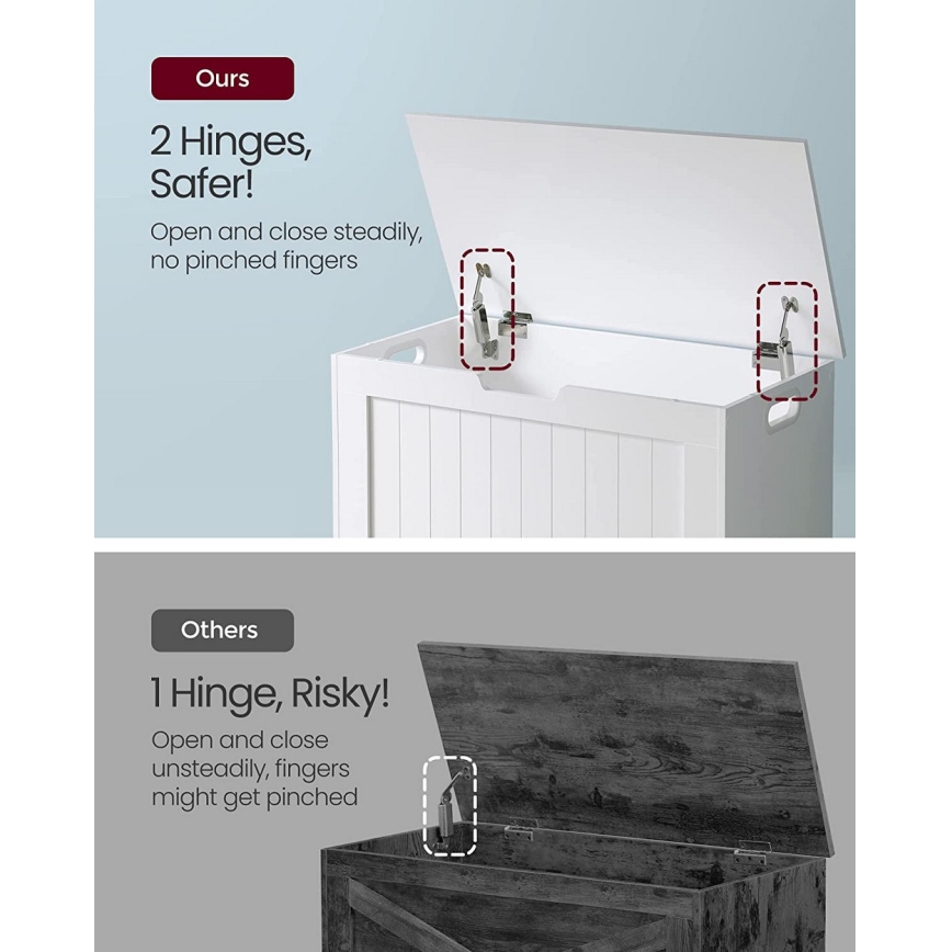 Arcón TOVIAN blanco