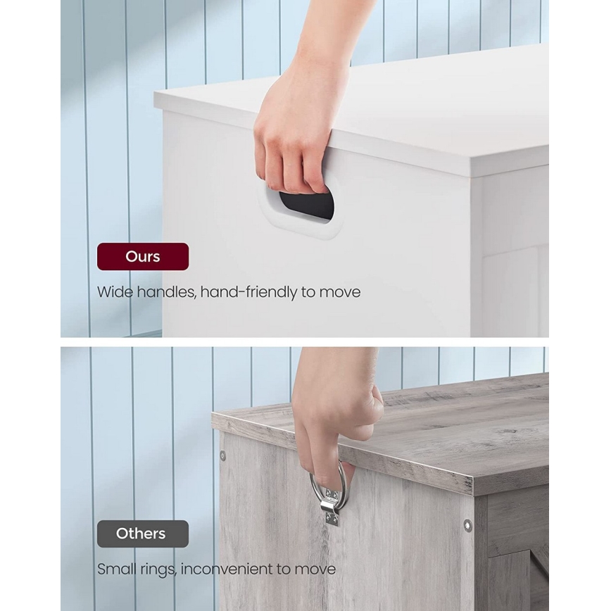 Arcón TOVIAN blanco