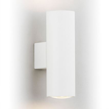 Argon 0910 - Aplique de pared MITOS 2xGU10/5W/230V blanco