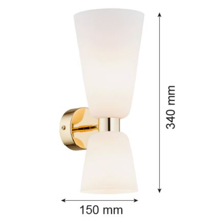 Argon 1034 - Aplique RENO 2xE14/7W/230V