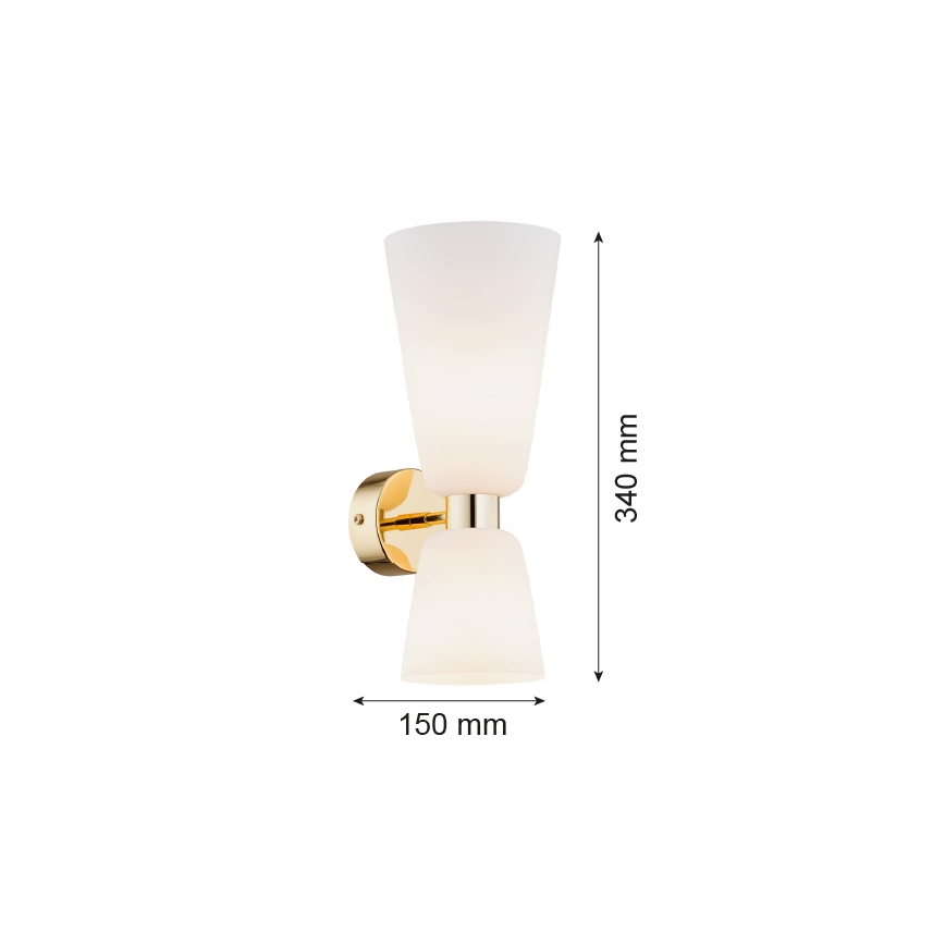 Argon 1034 - Aplique RENO 2xE14/7W/230V