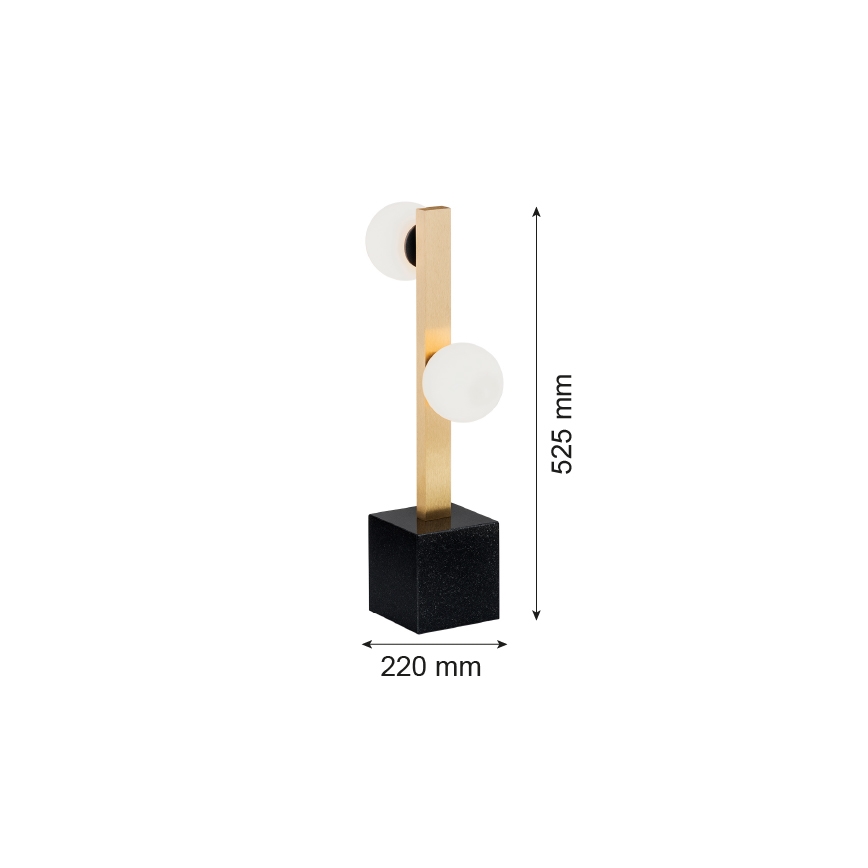 Argon 1044 - Lámpara de mesa FREEMONT 2xG9/5W/230V