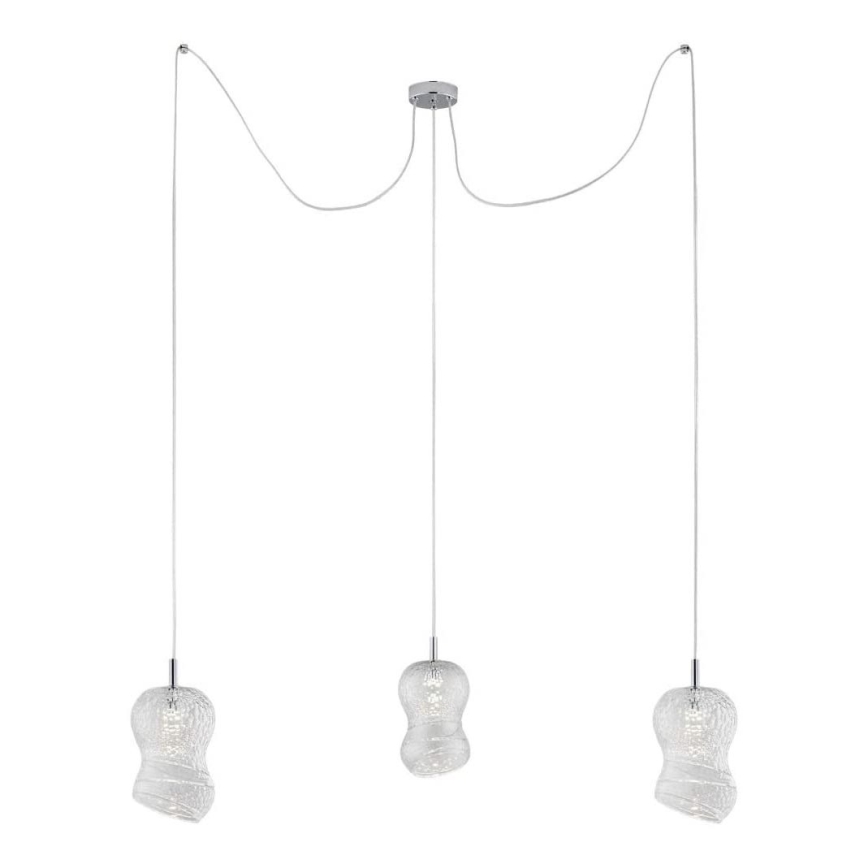 Argon 1357 - Lámpara LED colgante GARDA 3xLED/5W/230V