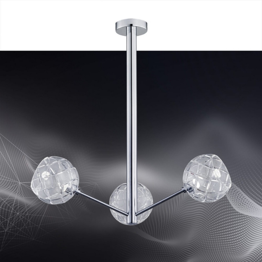 Argon 1358 - Lámpara colgante LED BELLUNO 3xLED/5W/230V