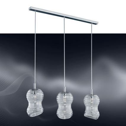 Argon 1366 - Lámpara LED colgante COMO 3xLED/5W/230V