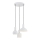 Argon 1468 - Lámpara colgante SINES 3xE27/15W/230V blanco