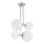 Argon 1646 - Lámpara colgante ASPEN 4xE27/15W/230V cromo brillante