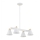 Argon 1773 - Lámpara colgante AVALONE 4xE27/15W/230V blanco/dorado