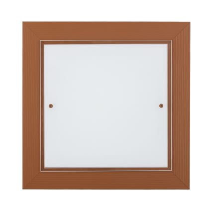 Argon 1867 - Lámpara de techo TABOR 4xE27/15W/230V 42x42 cm terracota