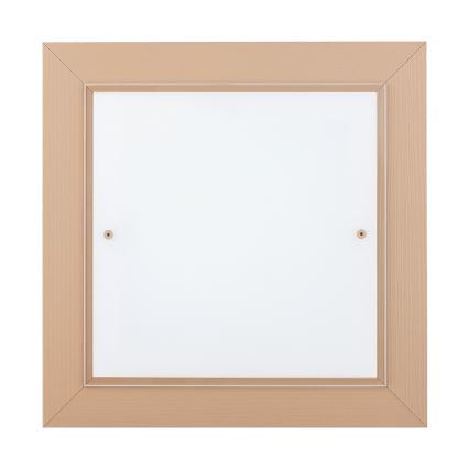 Argon 1871 - Lámpara de techo TABOR 4xE27/15W/230V 52x52 cm beige