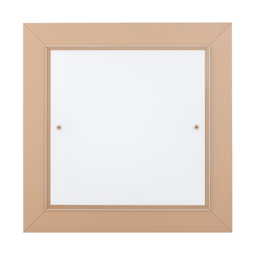 Argon 1871 - Lámpara de techo TABOR 4xE27/15W/230V 52x52 cm beige