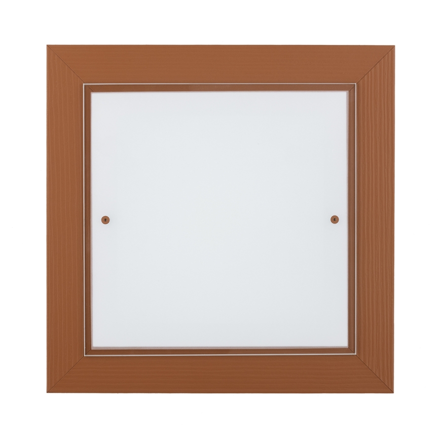 Argon 1872 - Lámpara de techo TABOR 4xE27/15W/230V 52x52 cm terracota