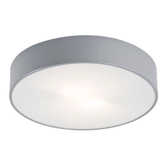 Argon 2083 - Lámpara de techo DARLING 5xE27/15W/230V diámetro 60 cm gris