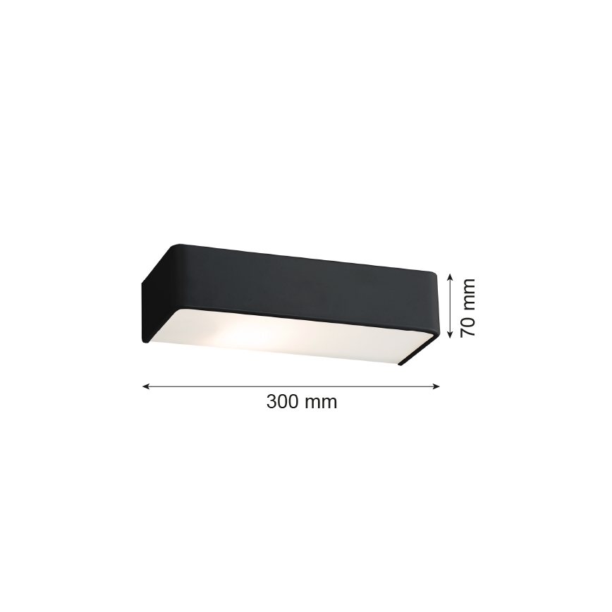 Argon 3075 - Aplique RODAN 1xE27/15W/230V