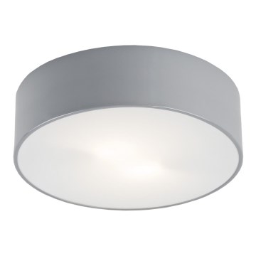 Argon 3080 - Lámpara de techo DARLING 2xE27/15W/230V diámetro 25 cm gris