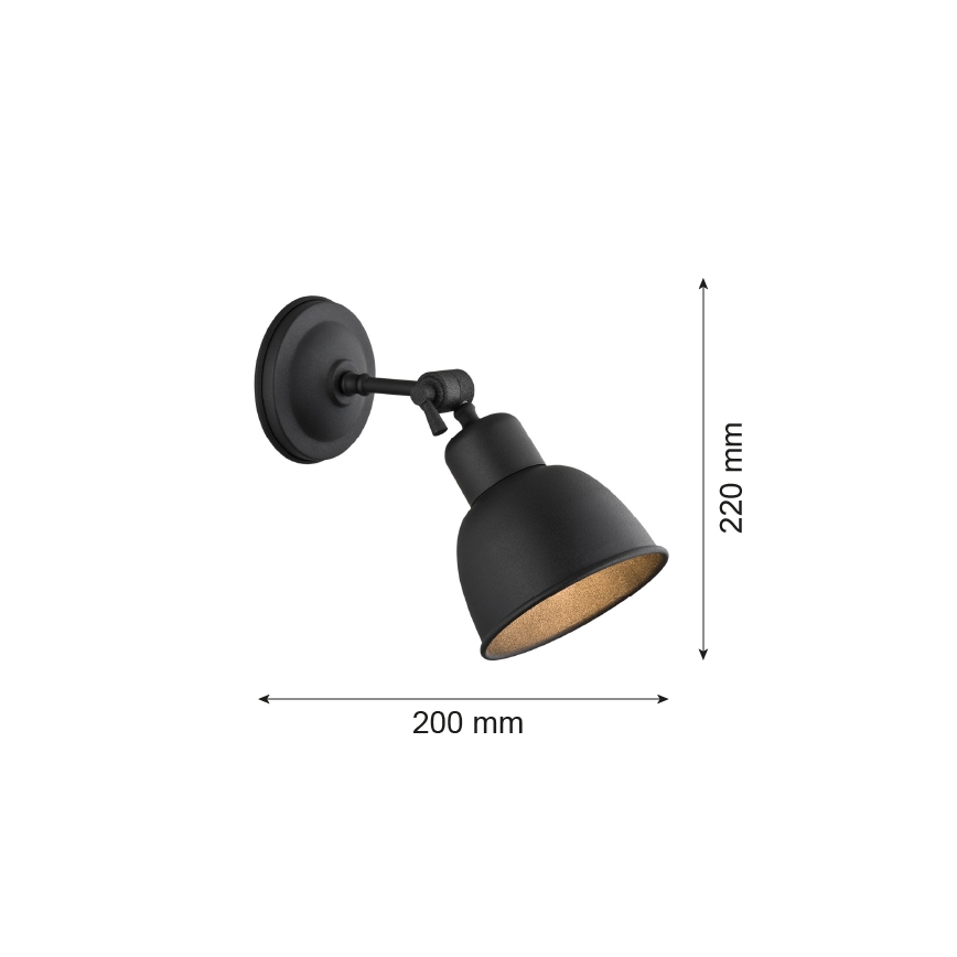 Argon 3185 - Aplique EUFRAT 1xE27/60W/230V