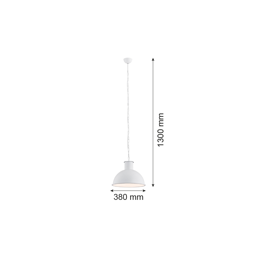 Argon 3193 - Lámpara colgante EUFRAT 1xE27/60W/230V