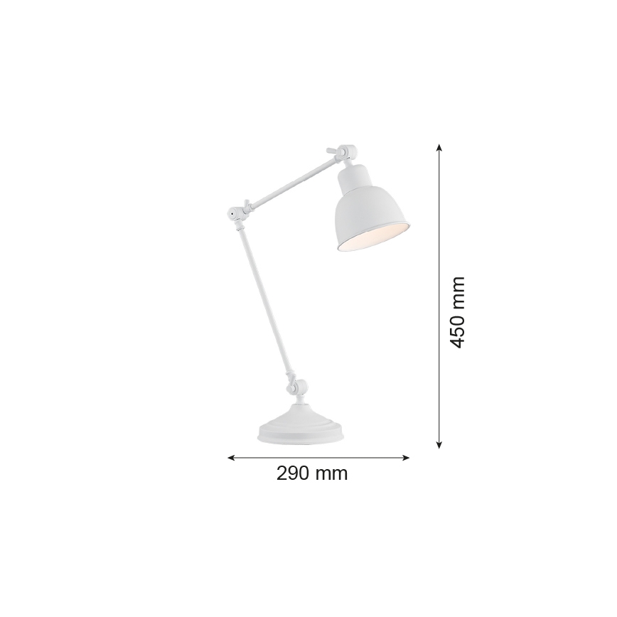 Argon 3194 - Lámpara de mesa EUFRAT 1xE27/15W/230V