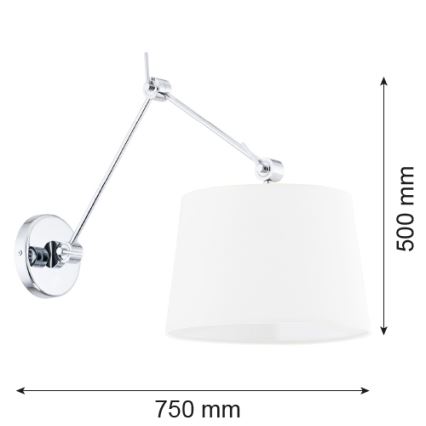 Argon 3545 - Aplique ZAKYNTOS 1xE27/60W