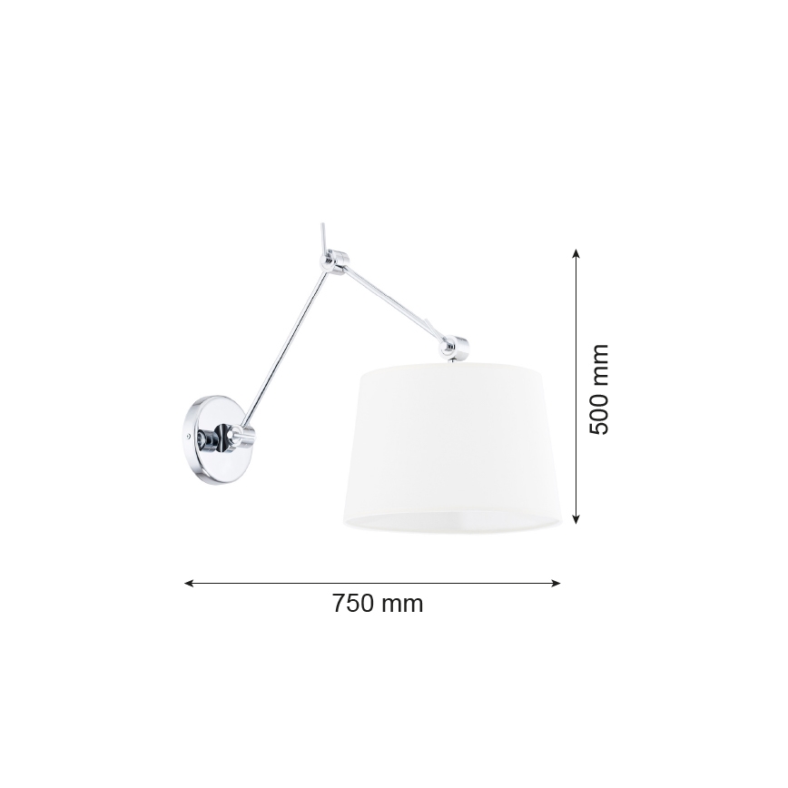 Argon 3545 - Aplique ZAKYNTOS 1xE27/60W
