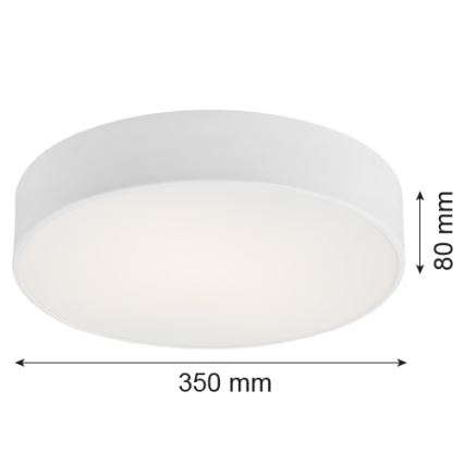 Argon 3567 - Plafón LED DARLING LED/25W/230V ø 35 cm blanco