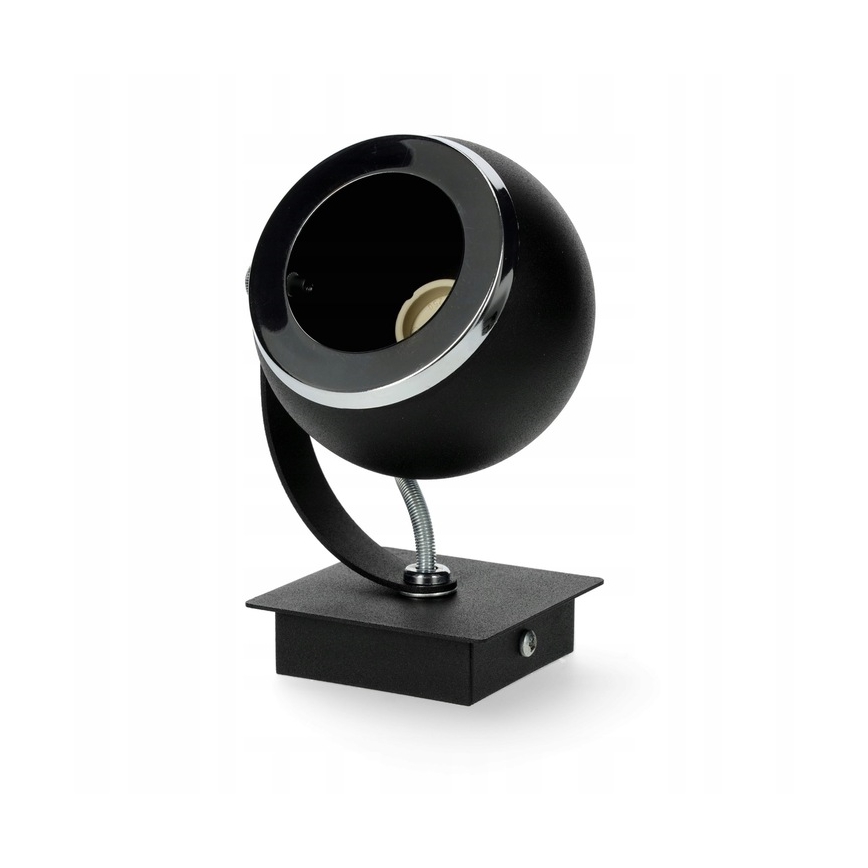 Argon 3638 - Foco de pared KOS 1xGU10/5W/230V negro/cromo brillante