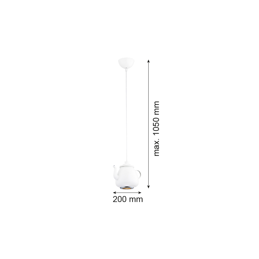 Argon 3650 - Lámpara colgante JAMAJKA 1xGU10/50W/230V