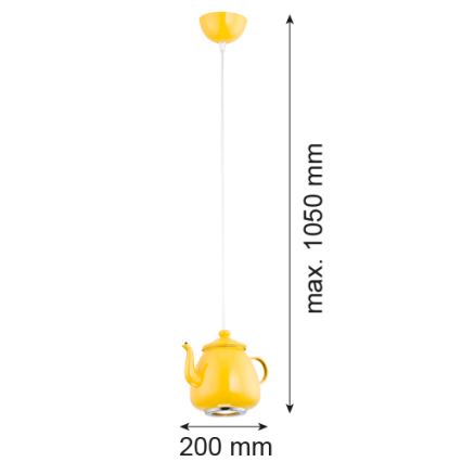 Argon 3651 - Lámpara colgante JAMAJKA 1xGU10/50W/230V