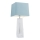 Argon 3839 - Lámpara de mesa LILLE 1xE27/15W/230V azul