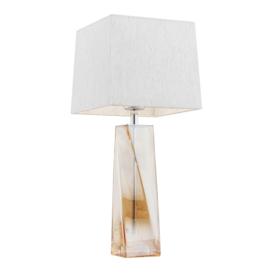 Argon 3840 - Lámpara de mesa LILLE 1xE27/15W/230V blanco