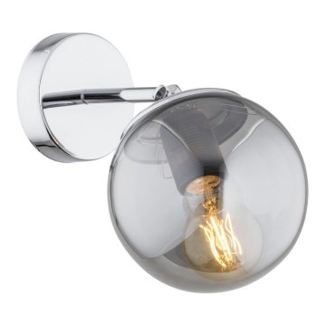 Argon 3989 - Aplique SATELITE 1xE27/15W/230V cromo brillante/gris