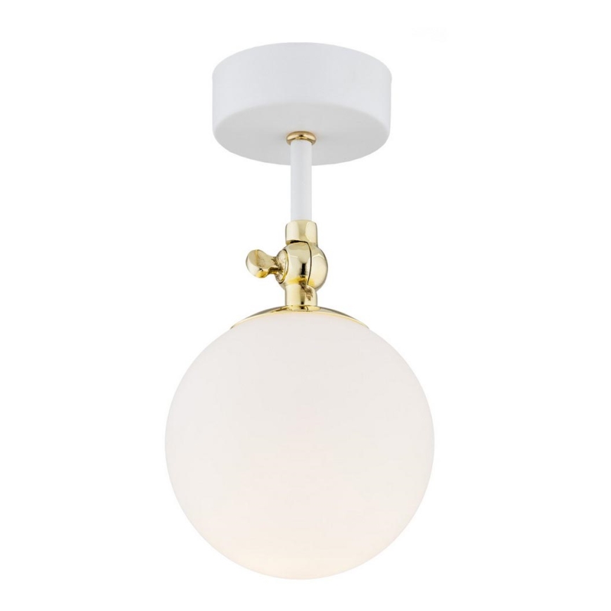 Argon 4002 - Lámpara de techo para el baño LATINA 1xE14/7W/230V IP44 blanco/dorado