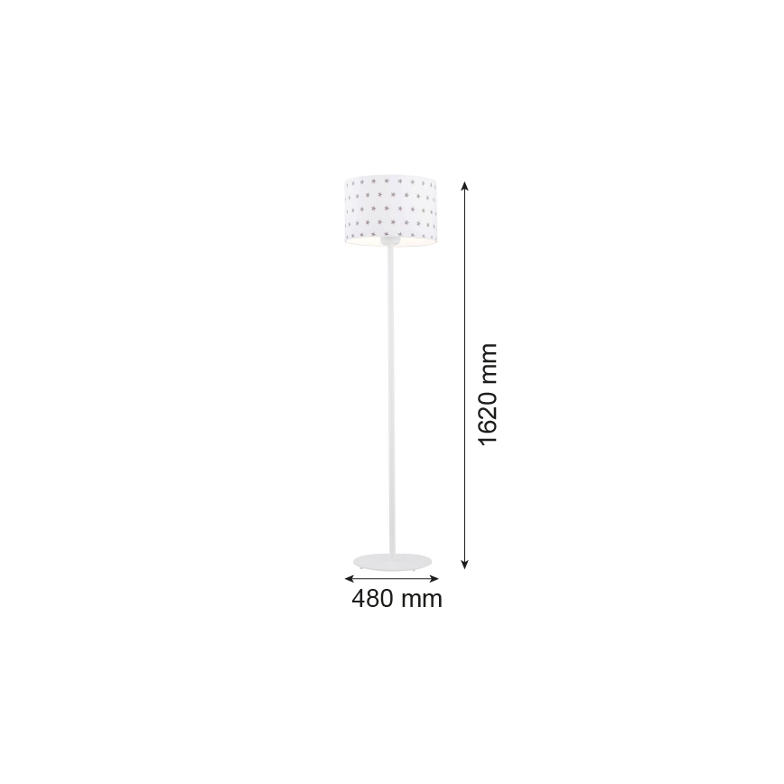 Argon 4129 - Lámpara de pie MAGIC 1xE27/15W/230V blanco