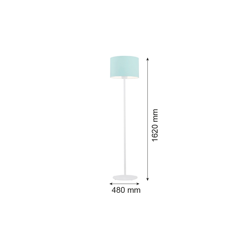Argon 4131 - Lámpara de pie MAGIC 1xE27/15W/230V turquesa/blanco
