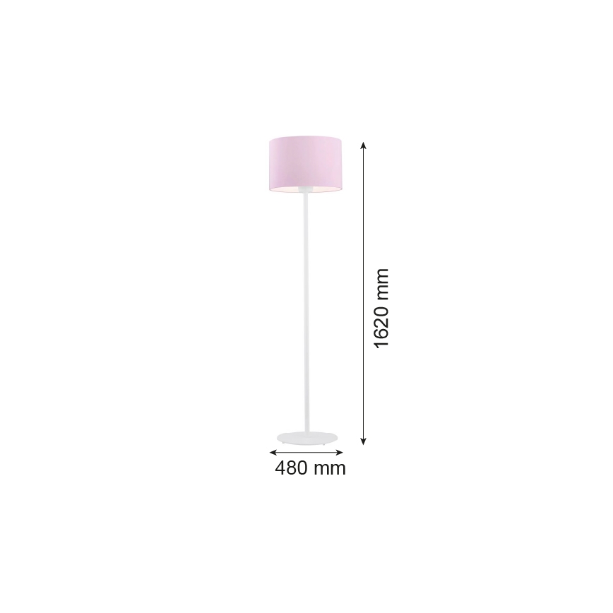 Argon 4132 - Lámpara de pie MAGIC 1xE27/15W/230V rosa/blanco