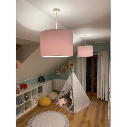 Argon 4136 - Lámpara colgante MAGIC 1xE27/15W/230V rosa