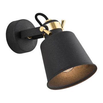 Argon 4161 - Foco de pared KONGO 1xE27/15W/230V negro