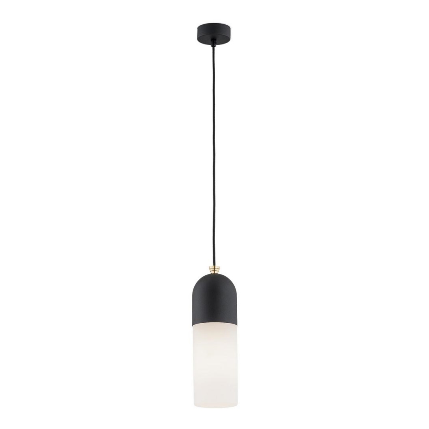 Argon 4213 - Lámpara colgante BURGOS 1xE27/15W/230V negro