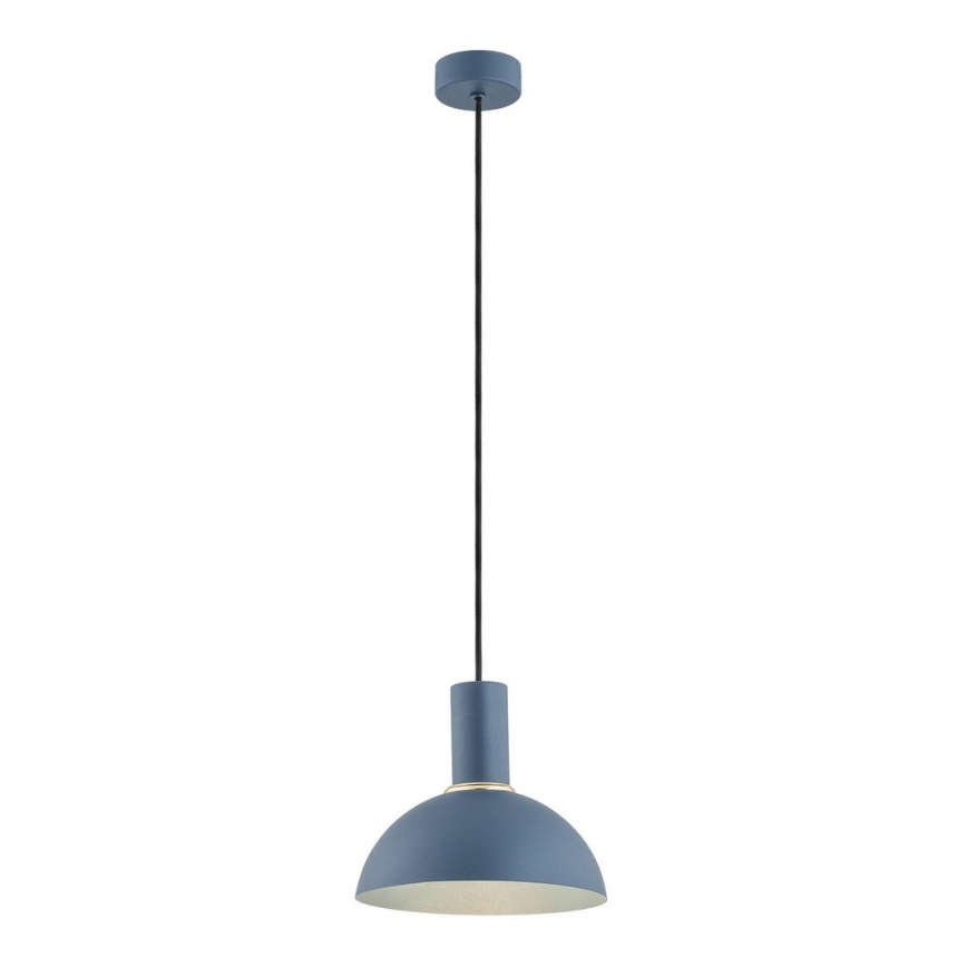 Argon 4221 - Lámpara colgante SINES 1xE27/15W/230V diá. 28 cm azul