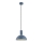 Argon 4221 - Lámpara colgante SINES 1xE27/15W/230V diá. 28 cm azul