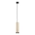 Argon 4246 - Lámpara colgante de cable LINEA 1xE27/15W/230V cobre/negro