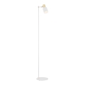 Argon 4258 - Lámpara de pie DORIA 1xE27/15W/230V blanco/latón