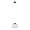 Argon 4331 - Lámpara colgante con cable TRINI 1xE27/15W/230V diámetro 20 cm negro