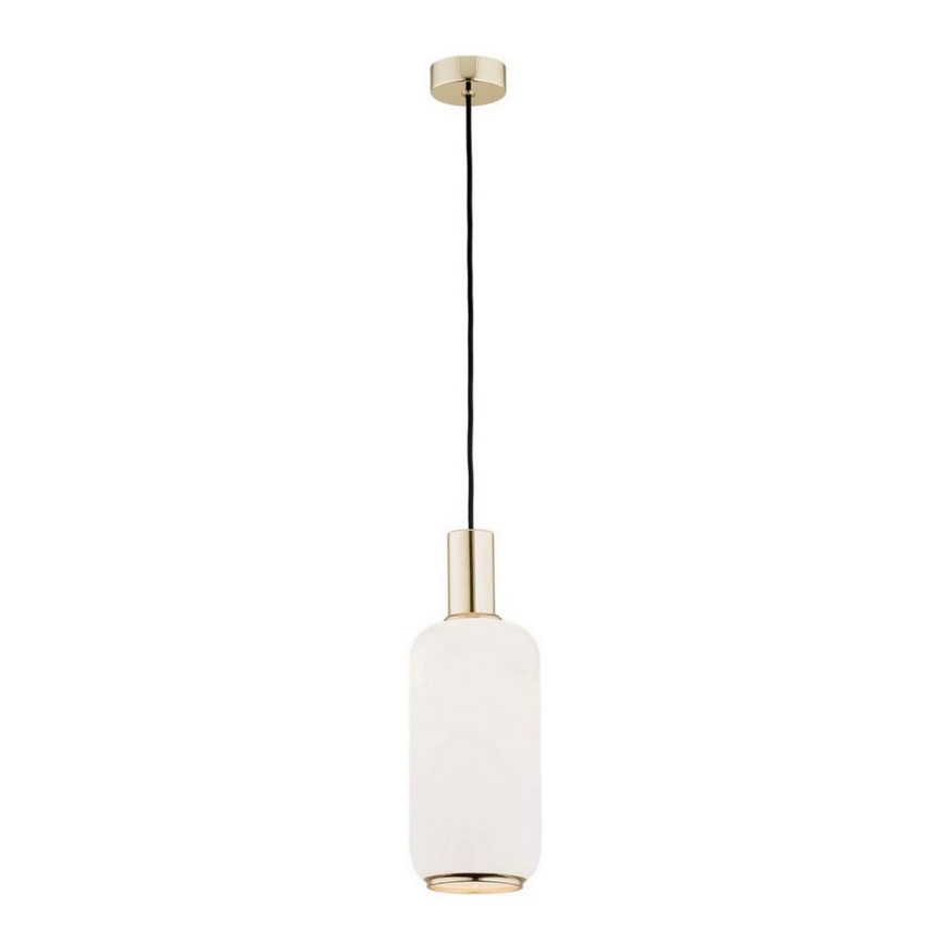 Argon 4356 - Lámpara colgante SAGUNTO 1xE27/15W/230V diá. 14 cm latón