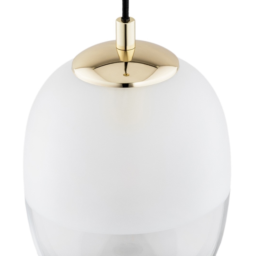 Argon 4675 - Lámpara colgante BALTIMORE 1xE27/15W/230V dorado