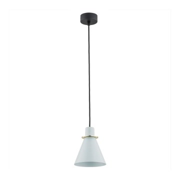 Argon 4682 - Lámpara de araña BEVERLY 1xE27/15W/230V azul/dorado