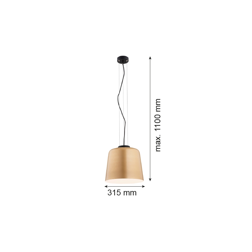 Argon 4690 - Lámpara colgante BERKLEY 1xE27/15W/230V