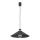 Argon 4695 - Lámpara colgante NASHVILLE 1xE27/15W/230V negro