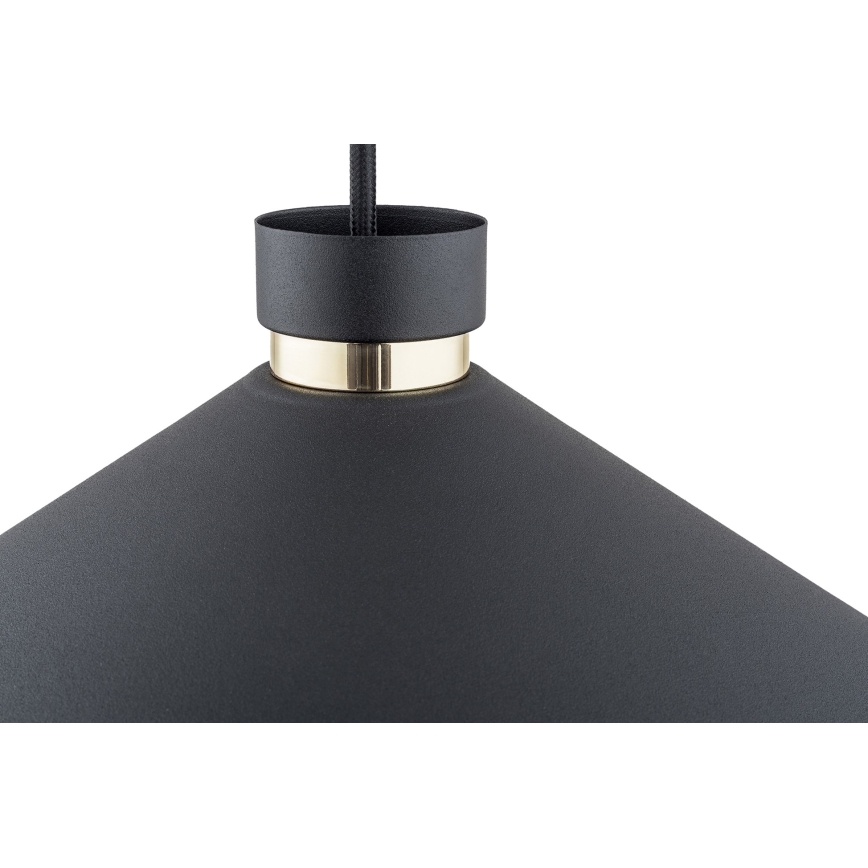 Argon 4695 - Lámpara colgante NASHVILLE 1xE27/15W/230V negro